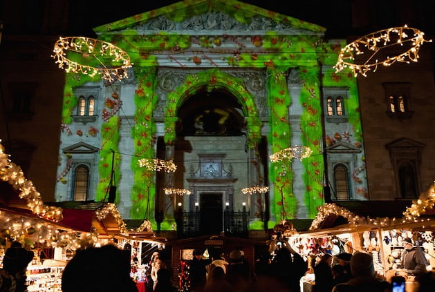 Julemarked i Budapest