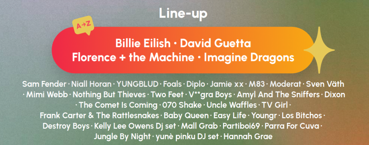 Billie Eilish, David Guetta, Florence + the Machine kommer til Sziget i 2023!