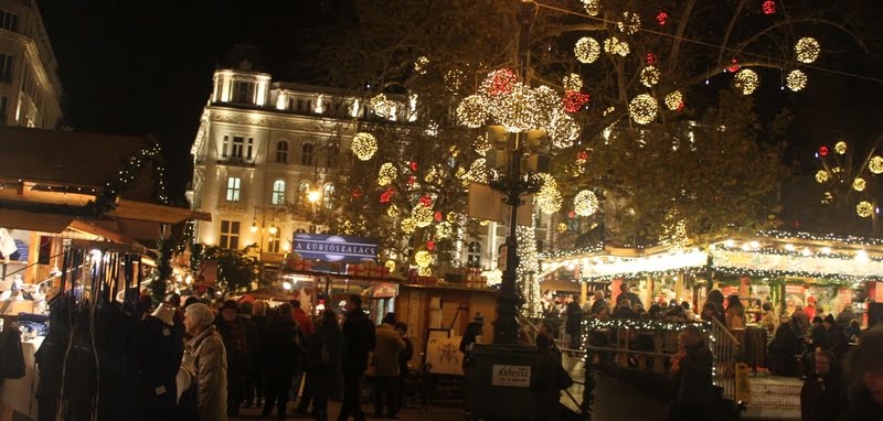 Julemarked i Budapest