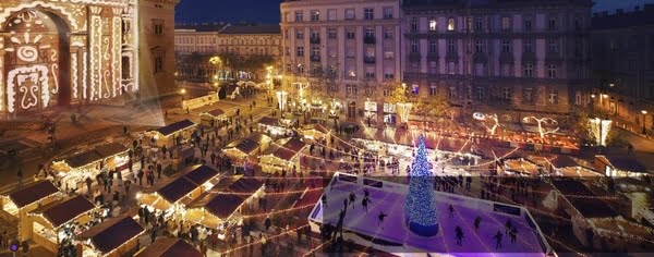 Julemarked i Budapest