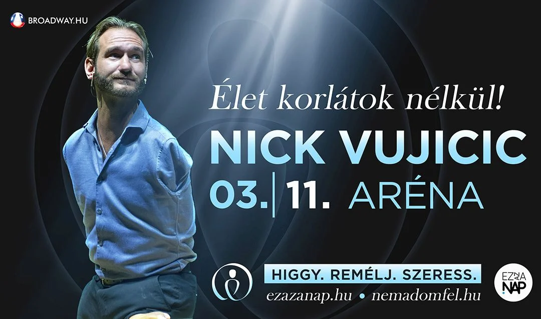 Nick Vujicic Budapest