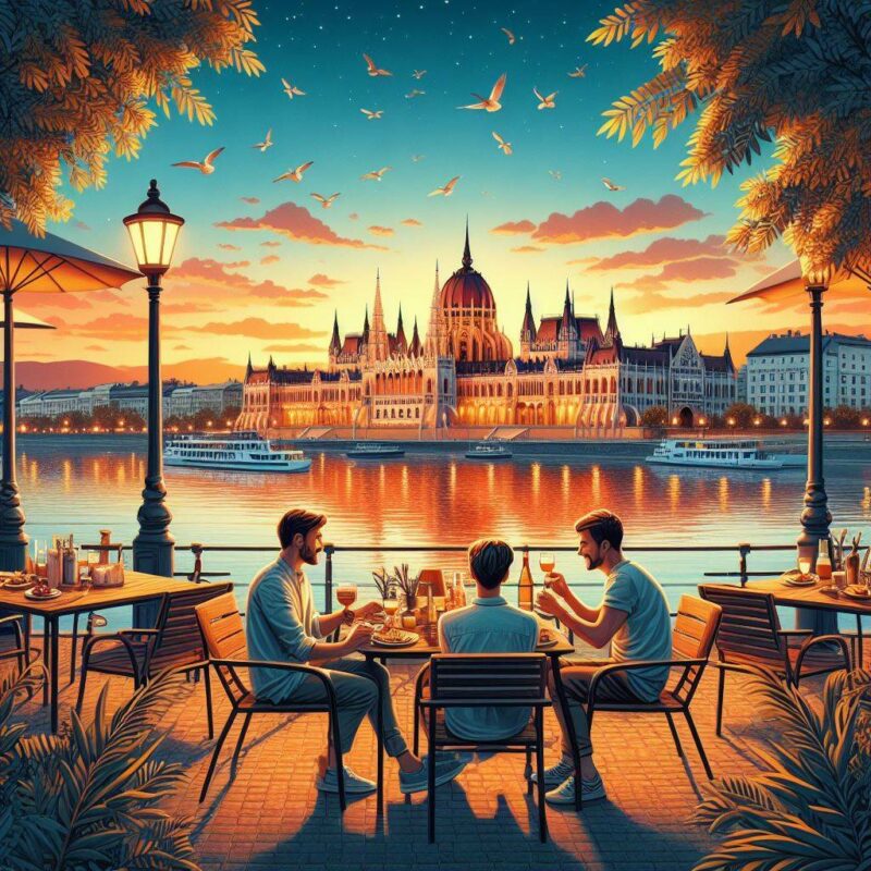 Udendørs spisning i Budapest - Hvor skal du tage hen på en varm aften?
